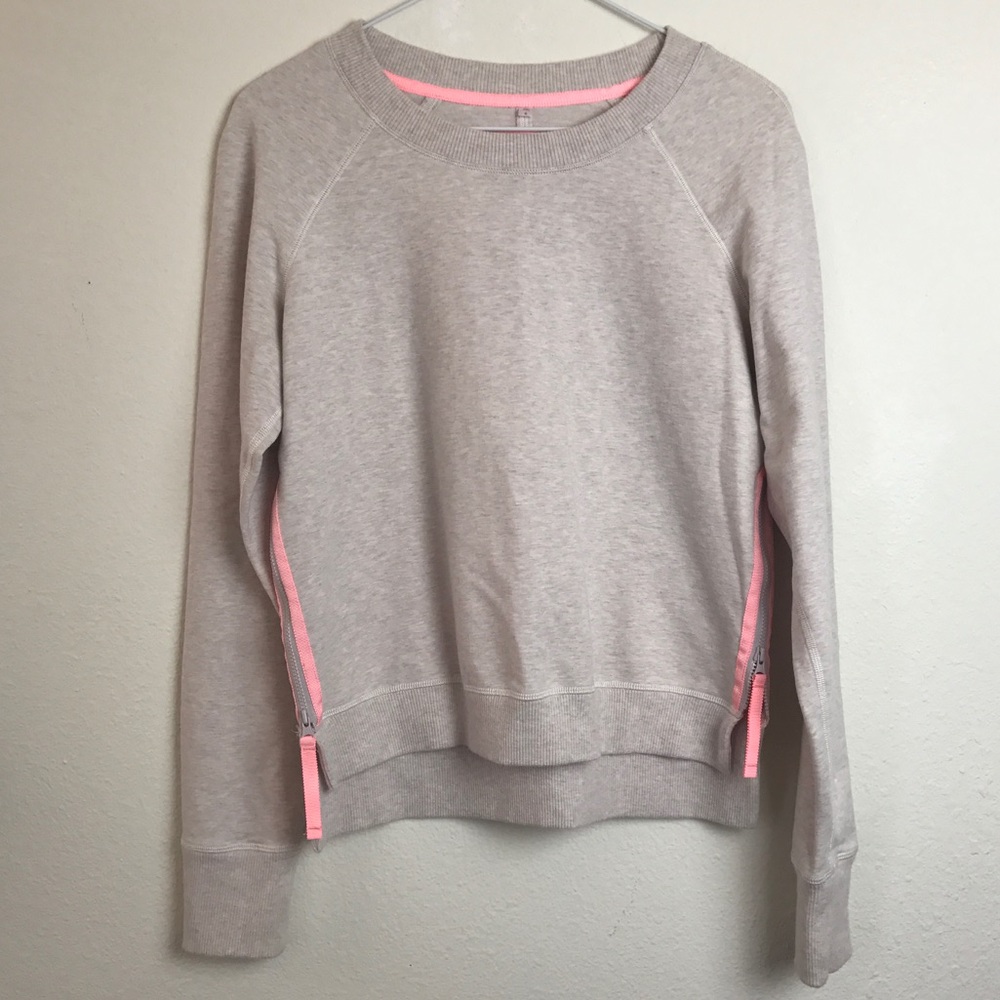 Lululemon Rejuvenate Side Zip Sweatshirt size 6